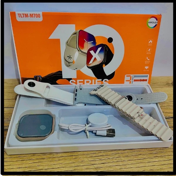TLTM M-700 SERIES X SMARTWATCH WITH 3 STRAPS SUPER DISPLAY