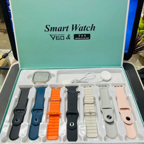 Y60 Smart watch with 7 Straps Smart watch with 7 Straps